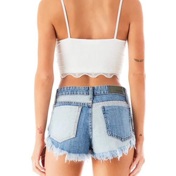 [NWT] Carmar Denim | Morgan Styx Mixed Denim Shorts (Waist 28) - Picture 3 of 12